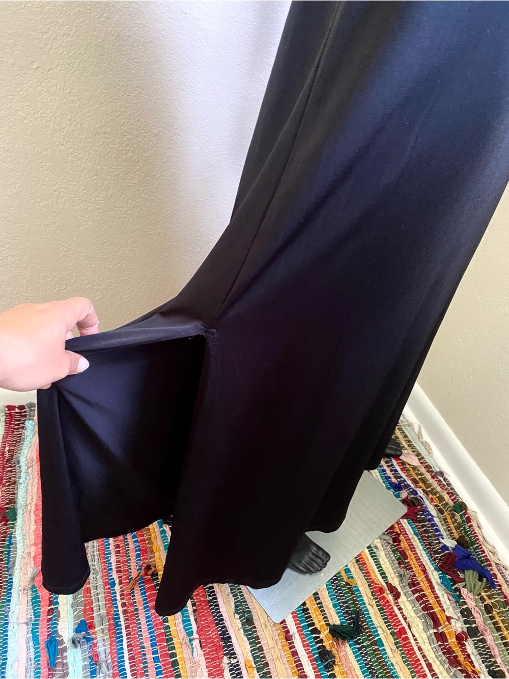 VENUS Black Racerback Maxi Dress - Picture 10 of 12